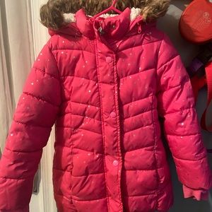 Size 5 cozy puffer winter jacket